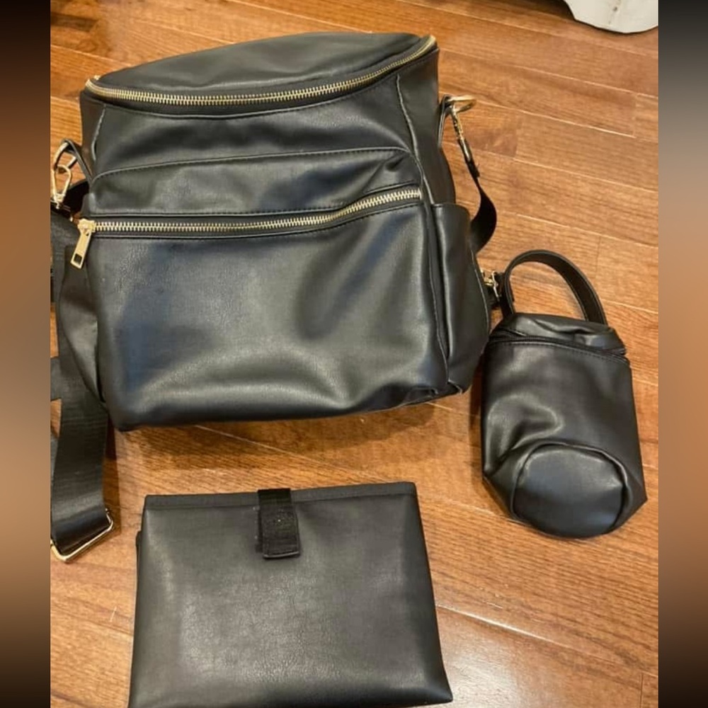 Baby diaper backpack
